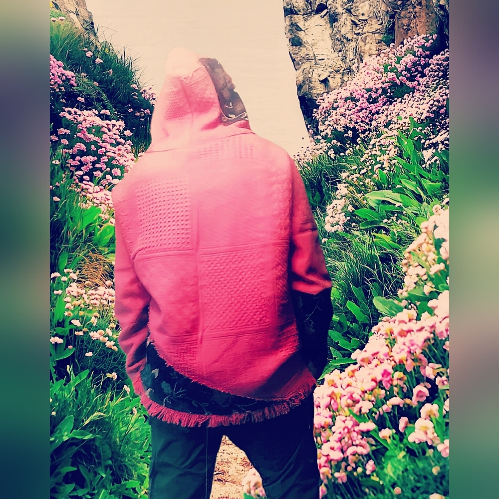 Pink Patchwork Hoodie - Picture 2 of 3